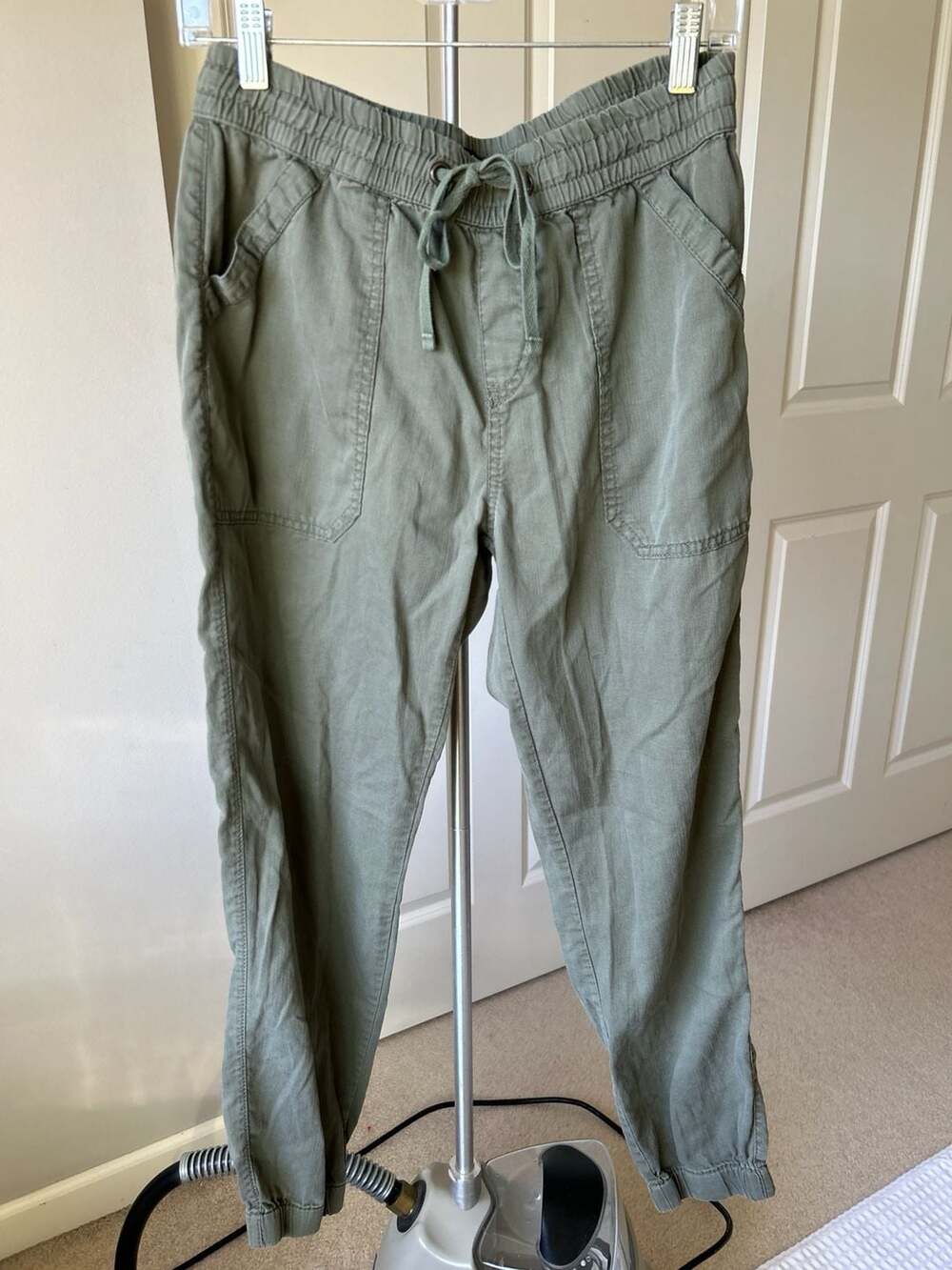 Supplies by Union Bay Olive Green Utility Jogger Pants Size M